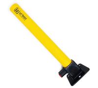 "URBAN UR630 Folding Parking Pole with Lock, Security Parking Lot Bollard Post, More Visible, Anchored Parking Barrier Post, Bolts Included, Driveway Security Garage Post, Car Stopper Spot Barrier "