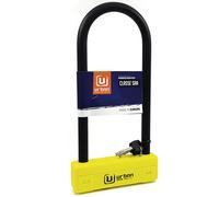 Urban UR120310 Motorcycle U Lock Maximum Security SRA Approved, Hardened Steel ø18mm/0.7in Shackle Double Locking, More Visible, 120x310mm/4.7x1,01in Multi-Purpose Heavy Duty Anti Theft U Lock
