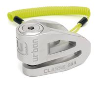 Urban UR210S Motorcycle Anti-Theft Disc Lock, High Security SRA Approved, Heavy Duty Stainless Steel Lighter Design, Double Locking ø10mm/0.39in, Anti Theft Wheel Brake Disk Lock for Moto, Scooter