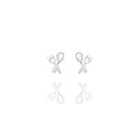 URBAN SHe° 925 Sterling Silver spoon fork mix match studs earrings restaurant food lover dinner