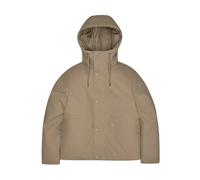 Urban Short Parka with Hood - female - Rains - Light Jackets - Beige - S - Jackets S
