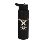 Urban Sketching - Got The One Window Wrong - Plein Air Stainless Steel Insulated Water Bottle