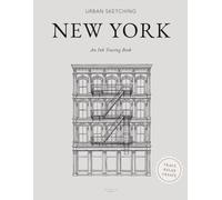 Urban Sketching: New York - An Ink Tracing Book: 30 Ink Illustrations to Trace, with Literary Quotes About the City: Ink Tracing Series · Trace · Relax · Create (Ink Tracing Series | Urban Sketching)