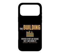 Urban Sketching - The Building Moved - Plein Air Sketchbook Case for iPhone 17 Pro Max