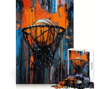 Urban Slam Dunk 1000 Piece Jigsaw Puzzles Mental Dexterity Gentle Engagement Flawless Fit (50x75cm)