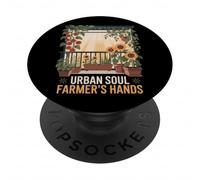 Urban Soul Farmer's Hands Balcony Garden Hobbyist PopSockets Adhesive PopGrip