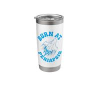 Urban Space Rocket Launch Science Futuristic Technology Stainless Steel Insulated Tumbler