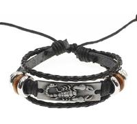 URBAN SPARKS Temperament & Fashion Alloy Bat Leather Bracelet - Unisex Wrist Personalized Accessory, Punk-style Bangle, Trendy Jewelry, Mittelgroße, Leather, no
