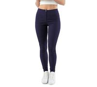 URBAN STITCH School Trousers for Girls, Navy Blue, Size 8