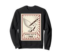 Urban street art free speech graphic text Sweatshirt