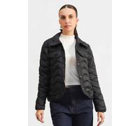 Urban Studio Women's Classic Parachute Quilted Jacket in Black | Size: Medium Urban Studio Black M