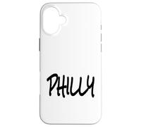 Urban Style Philly in Black Text Case for iPhone 16 Plus