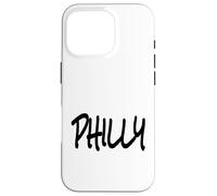 Urban Style Philly in Black Text Case for iPhone 16 Pro
