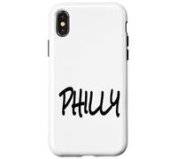 Urban Style Philly in Black Text Case for iPhone X/XS