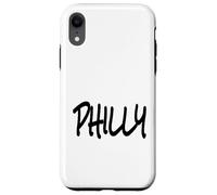 Urban Style Philly in Black Text Case for iPhone XR