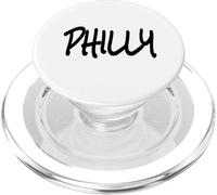Urban Style Philly in Black Text PopSockets PopGrip for MagSafe