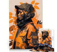 Urban Survivor Girl Adults 1000 Piece Jigsaw Puzzle Analytical Skill Soft Distraction Tight Join Cozy Xmas Gift (38x26cm)
