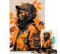 Urban Survivor Girl Jigsaw for Teenagers 1000 Pieces Mind Boost Fun Clean Cut Sturdy Components Heartwarming Gathering Activity (38x26cm)