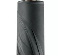 Urban Textures 145Cm X 1M Velvet Fabric Plush Velvet Fabric Soft Upholstery Material Velour Fabric Roll - Grey