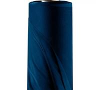 Urban Textures 145Cm X 1M Velvet Fabric Plush Velvet Fabric Soft Upholstery Material Velour Fabric Roll - Navy