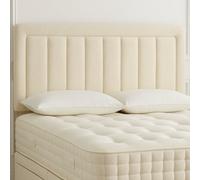 Urban Textures - Arlo Luxury 51" High Boucle Fabric Upholstered Headboard - Cream