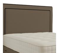 Urban Textures Luxury 26" High Savoy Edge Boucle Upholstered Bed Headboard - Brown