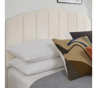 Urban Textures Luxury 51" High Celeste Boucle Upholstered Bed Headboard - Cream