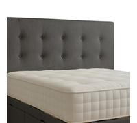 Urban Textures Luxury 51" High Eden Boucle Upholstered Bed Headboard - Grey