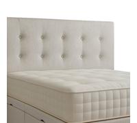 Urban Textures Luxury 51" High Eden Boucle Upholstered Bed Headboard - White