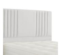 Urban Textures Luxury 51" High Milan Boucle Upholstered Bed Headboard - Grey