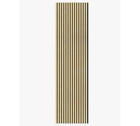 Urban Textures - Premium White Oak Acoustic Wall Panel Sound Absorbing Decorative Wooden Slat Wall Panel 2400mm X 600mm X 21mm