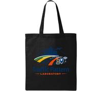 Urban Traffic Control and Management System Natural Cotton Tote Bag Black