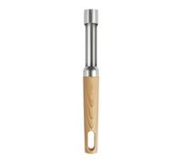 Urban Trends Easy Grip Apple Corer - Lightweight Beech-Wood Design Plastic Handle, Serrated Blade, Fruit Core Remover for Apples, Pears & Cherries - Non-Slip, Rust-Proof, Dishwasher Safe, 20cm