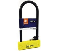 Urban UR120310 Motorcycle U Lock Maximum Security SRA Approved, Hardened Steel ø18mm/0.7in Shackle Double Locking, More Visible, 120x310mm/4.7x1,01in Multi-Purpose Heavy Duty Anti Theft U Lock