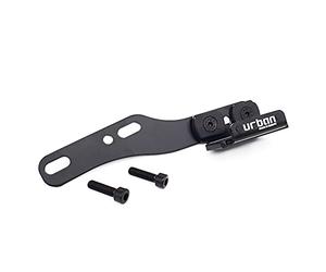 urban UR403 Bracket UR14S/UR10 for Fixing to Footpegs Screws, Universal, Black, Norme