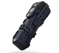 URBAN UR476B Innovative Bicycle Lock Without and with 120dB Hi-Tech Alarm, 2in1 Secure Folding Bicycle Lock, More Functional Support and Carry Without Noise, Anti-Theft Bike Electric Scooter 90cm