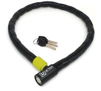 URBAN UR5200 Phyton Cable Lock, Reinforced Steel Cable with Very Flexible Articulated Shielding, High Security Lock, Anti Theft Armored Cable for Motorcycle, Electric Bicycle, Scooter, 200cm/6,5ft