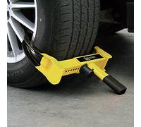 URBAN UR920 Wheel Clamp Car Lock, More visible, 4-10in More Adjustable, Scratch Protection, High Security Curved Lock, Universal Wheel Car Boot Anti Theft Lock Device for Vehicle Truck, Van, Golf Cart