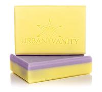 Urban Vanity Hand & Body Soap Bar Vegan Friendly Palm Oil Free Cruelty Free Made In UK 100g (Lemon Lavender)
