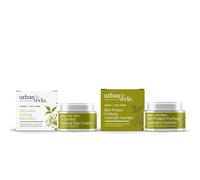 Urban Veda Purifying Day & Night Cream Duo | Oil Control Day Cream 50 ml | Collagen Pepides Night Cream, 50 ml | Pimple Patches Cream | Acne Treatment for Face| Scar Cream for Itchy Skin| Eczema Cream