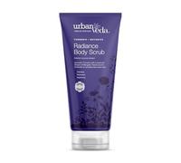 Urban Veda Radiance Body Scrub | Brightening & Exfoliating Body Scrub | For Dry & Dull skin | Pumice and Pomegranate | Turmeric & Goji Berry | Natural body scrub exfoliator for Men and Women | 200 ML