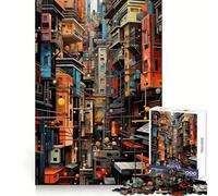 Urban Vision 1000 Pieces Jigsaw Puzzles for Teenagers Strategic Think Serene Escape Clean Cut Thoughtful Xmas (38x26cm)