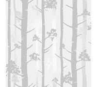 Urban Walls UW24779 Birch Tree Sidewall, Grey