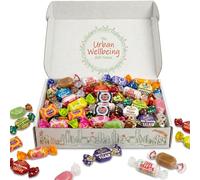Urban Wellbeing Assorted Sweets Gift Box 1kg, Selection of 16 Different Toffees, Boiled Sweets & Retro Chews, Individually Wrapped Luxury Sharing Treats Gift