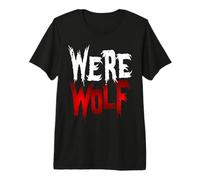 Urban Werewolf - Midnight Howl Graffiti Style Premium T-Shirt