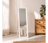 Urban White Floor Standing Mirror | Urban Loft