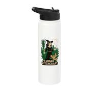 Urban Witchcraft Modern City Witch Herbal Magic Stainless Steel Insulated Water Bottle