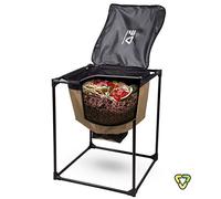 Urban Worm Bag Worm Composting Bin Version 2 for 2021 with Fully Removable Bottom - No Zippers on Bottom and No Need to Manually Sort Worms from Compost