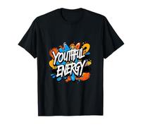 Urban - Youthful Energy 80s 90s Street Art Graffiti Graphic T-Shirt