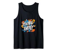 Urban - Youthful Energy 80s 90s Street Art Graffiti Graphic Tank Top